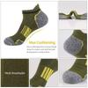 Mens Ankle Low Cut Athletic Tab Socks for Men Sport Comfort Cushion Sock 6 Pack