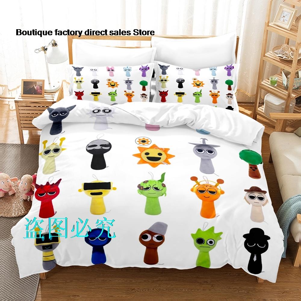 Western Style Bedding Set Sea Turtle Bedlinen White Quilt Set with Pillow Cover Super King Beds 3d Comfortable Thick Bedclothes