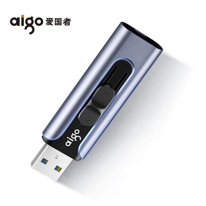 

aigo U335 USB 3.0 Retractable Metal Mini Flash Drive