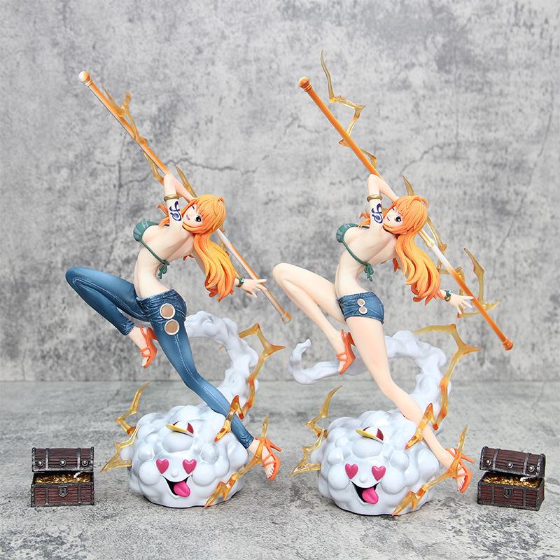 30CM One Piece Nami Anime Action Figures Children Toy Bedside Decoration Collection Cartoon Statue Birthday Gift