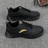 Anta Running Collection Anti-Slip Wear-Resistant Low-Top Running Shoes Men's Black Gold 912355581-11