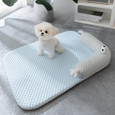 New Big-eyed Monster Warm Dog Mat  Breathable and Cool  Small Dog Autumn and Winter Dog Bed  Cat Bed  Pet Kennel
