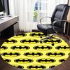 1pc Batman Office Round Area Rug, Under Office Chairs Bedroom Living Room Home Decor, Room Deco, Available In Various Sizes