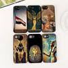Egypt Nefertiti Anubis Ankh Kemet Pharaoh Flag Cover for Xiaomi Redmi Note 12 11 10 Pro 10A 10C 12C 13C Note12 12Pro Phone Case
