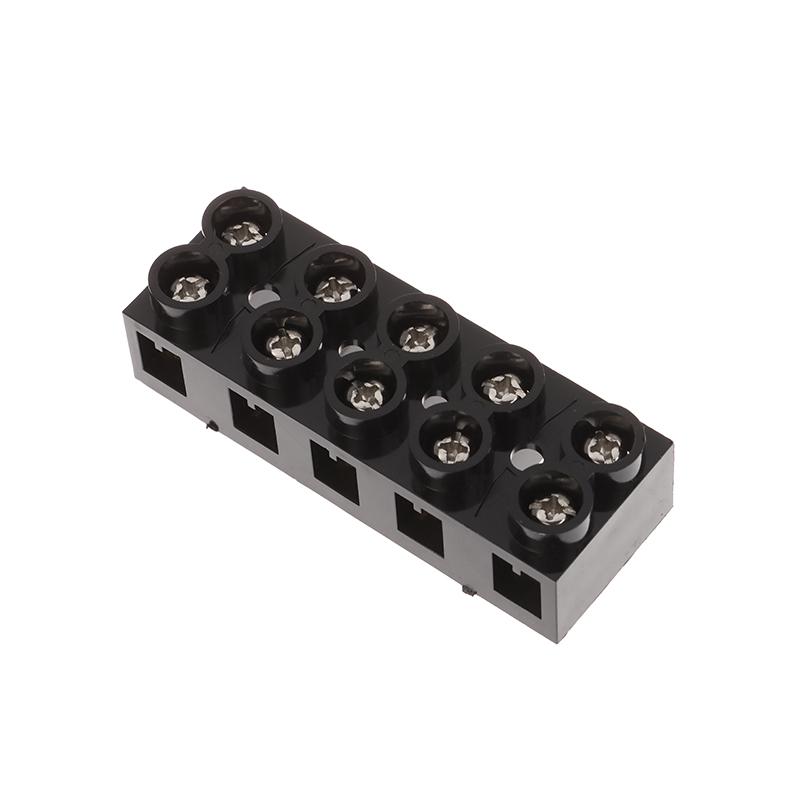 Jx5 Dual Row Terminal Blocks10A/20A/60A Bass Fixed Type Connector Base Connection Terminal Block Cable Connector