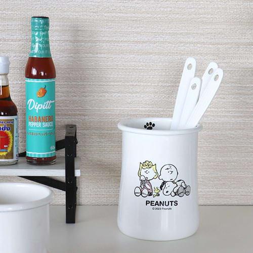PEANUTS Emaille Besteckständer Besteckständer Auszeit