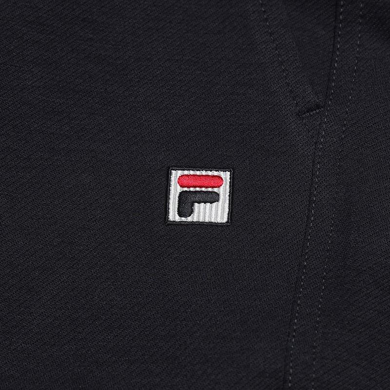 FILA Heritage Fashion Simple Classic Retro Sports Style Solid Color Straight Leg Comfortable Versatile Knitted Casual Pants Men bottoms F11M618607FNV