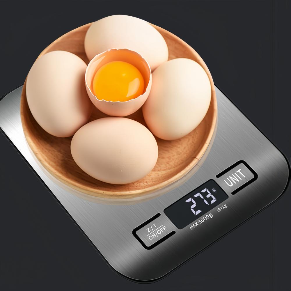 High-precision Kitchen Scale Digital Electronic Scale LED Display Stainless Steel High Quality Food Jewelry Home Baking Scale