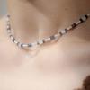 HARANG HR 40N_Pearl Iolite Beads Necklace