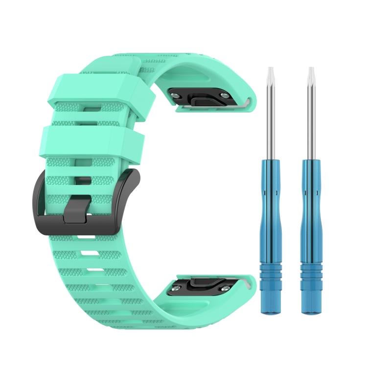 For Garmin Fenix 3 26mm Silicone Watch Band