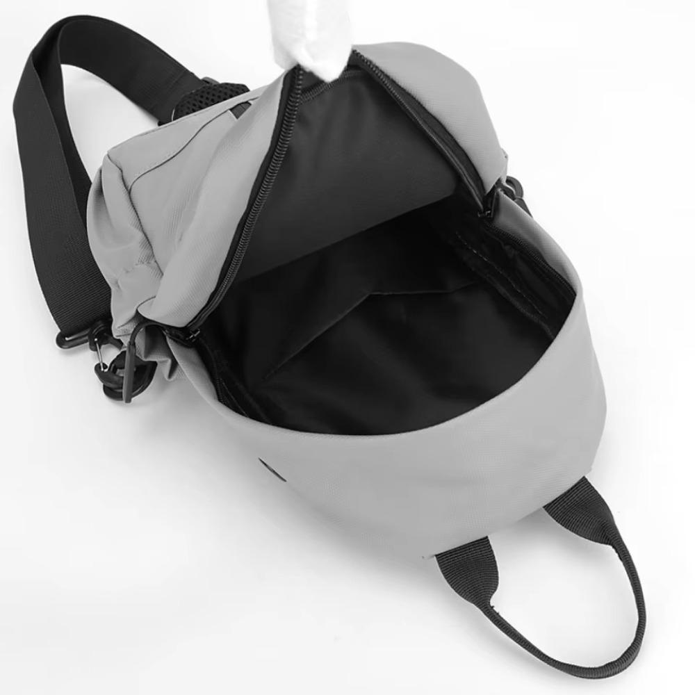Commuting Nylon Sling Backpack Waterproof Male Crossbody Bag Single Shoulder Bag  Biking