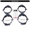 Car Front Rear Door Speaker Mounting Adapter Plate Bracket Spacer Rings for Car Loudspeaker Accessory