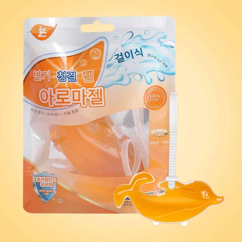 Aromatická dezinfekce WC čisticí gel - Závěsný gelový deodorant ve tvaru delfína, Dlouhotrvající vůně do koupelny Odstraňuje nečistoty Čisté nástroje