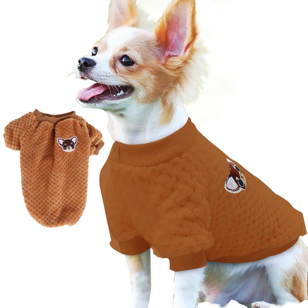 Cartoon Pet Clothes Dog Warm Transfiguration Winter