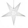 Large White Paper Christmas Star Openwork 35 Cm 3D Stained Glass Wg01