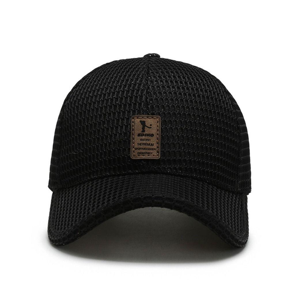 Adjustable Summer Baseball Cap Full Mesh Sunscreen Snapback Hats  For Man Women Unisex