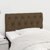 VidaXL Tête de Lit Meuble de Chambre à Coucher Accessoire de Lit Simple Tête de Cadre de Lit Intérieur Marron Foncé 346301
