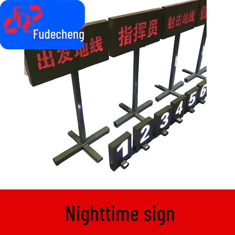 Fudecheng Remote Control LED Night Target Sign