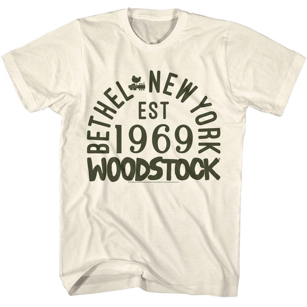 Woodstock Word Stock Music Shirt M