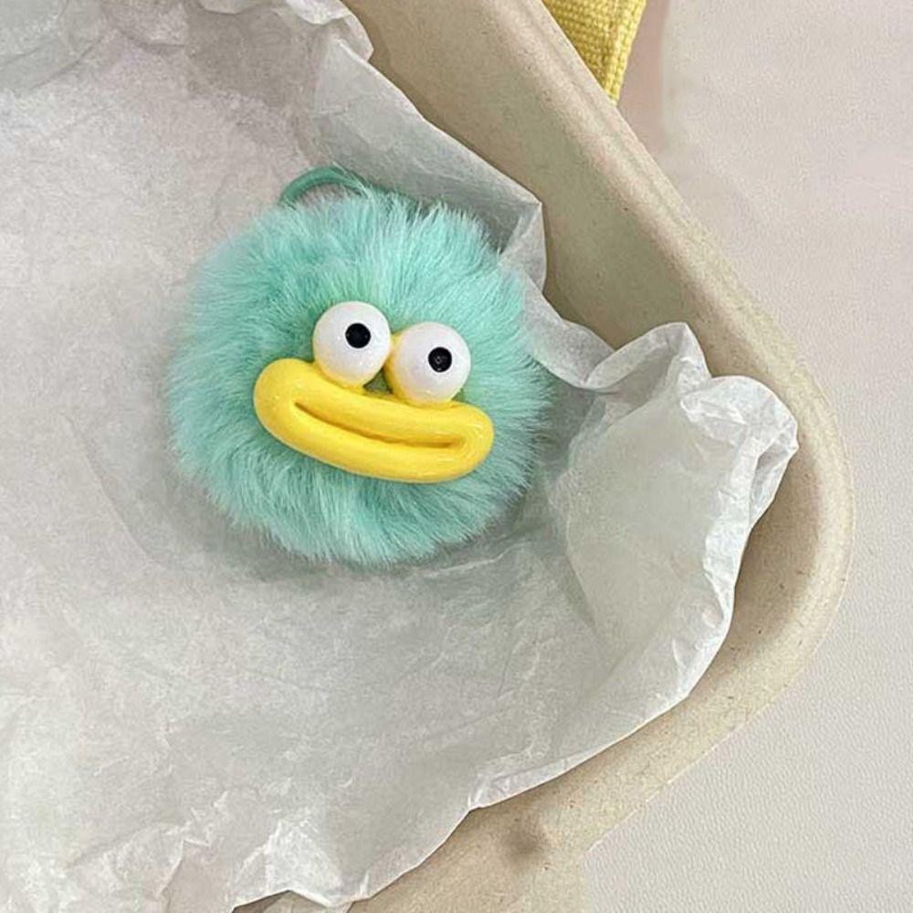 Sausage Mouth Plush Funny Clown Keychain Ugly Cute Big Mouth Plush Pendant  Best Friend Gift