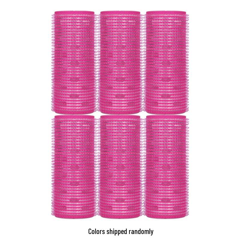 Plush Self-Adhesive Roller for Hair Styling: Oil Steaming, Dyeing, Bleaching, Perming, and Curl Softening.