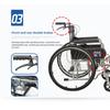 Lightweight Foldable Wheelchair Portable Old People Hand Push Chair Disabled Manual Mobility Assistance Wheel Chair