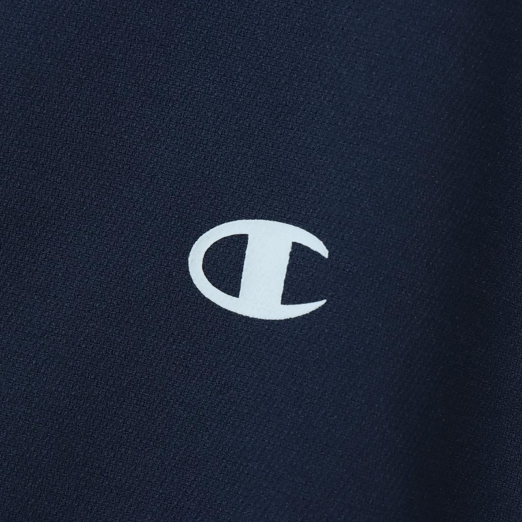 Champion Script Logo Zip Dark Navy Size M Women's Quick-Drying Jacket, (CW-YSE01),