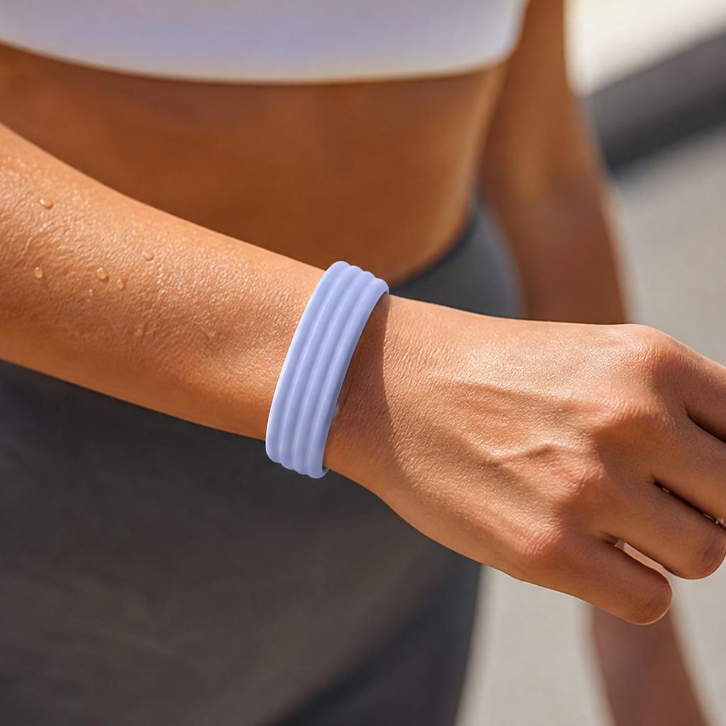 Silikon-Schlaufen Sportuhrarmband für Google Fitbit Air Gummiarmband Atmungsaktives Band Armband Correa Ersatzzubehör