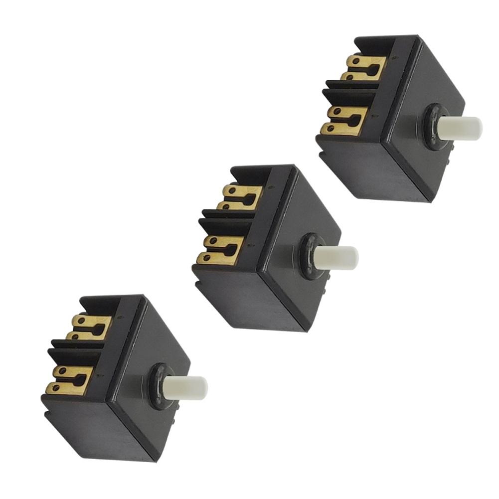 3PCS of Replacement Push Buttons for For Bosch Angle Grinder Models