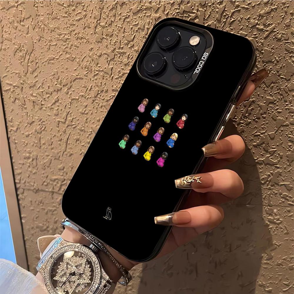 Drake O-OvO OWL Phone Case Phone Case For iPhone 14 16 15 11 12 13 Pro Max Mini Plus Shockproof Cover