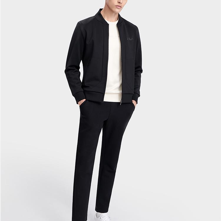 New FILA Jackets Men's Jet Black F11M318507F-BK