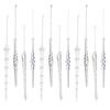 Crystal Ice Drop Snowflake Pendant Decorations Tree Hanging Decorations  Party Supplies