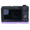 For Canon PowerShot V1 Camera Case with Battery Opening Litchi Texture PU Leather Protective Cover