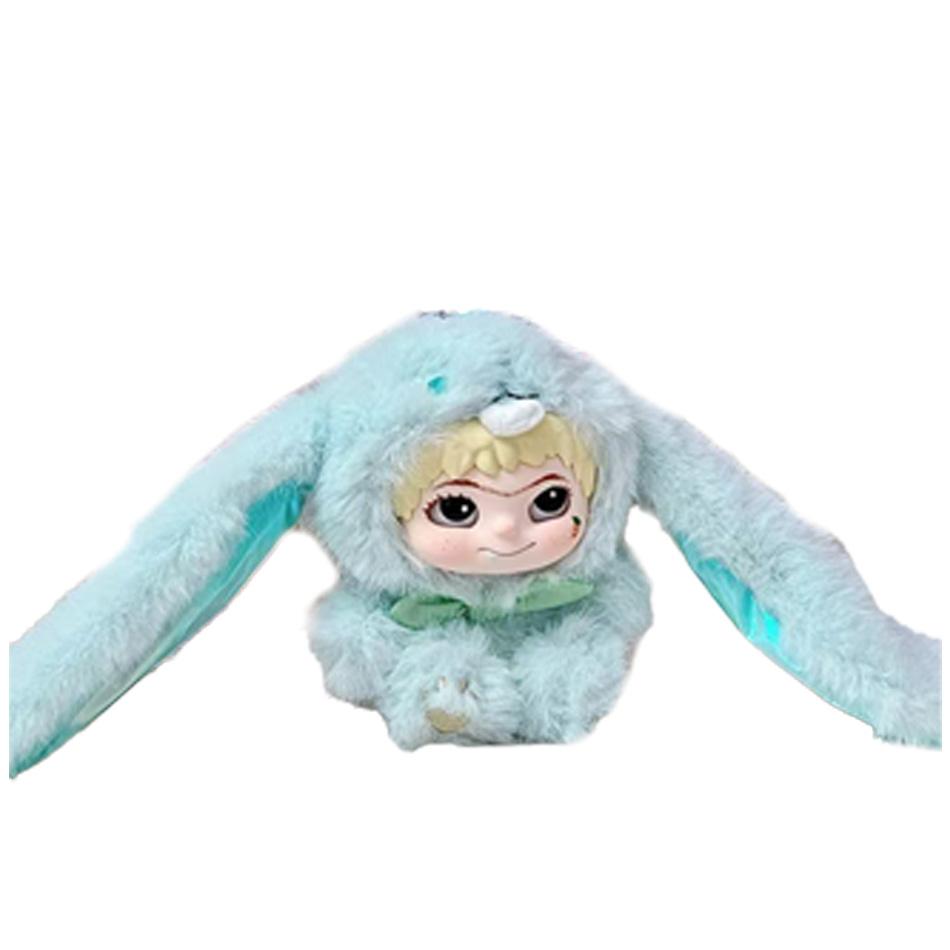 Letsvan Wakuku V2 Slepá krabička Trendy plyšová panenka Ručně vyráběná Generace Slepá krabička Dárek k narozeninám Roztomilý plyšák Trendy hrací panenka