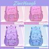 Kuromi Childrens School Backpack With Breathable Nylon And Padded Straps For Girls