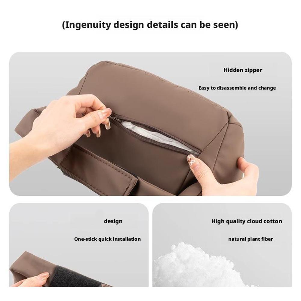 Car Seat Headrest Universal Travel Rest 3D Neck Pillow Protect Neck Soft Fluffy Comfortable Neck Rest For Maybach/Tesla/Mercedes