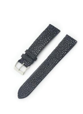 CASSIS Rochenleder Uhrenarmband Wasserdichter Boden GALUCHAT KAUTSCHUK 20mm Schwarz Ersatzwerkzeug enthalten U0066G48019020 [Cassis]