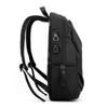 Men Women Solid Large Capacity Backpack Student Laptop Business Bag Outdoor Travel Rucksack With Earphone & Usb Port