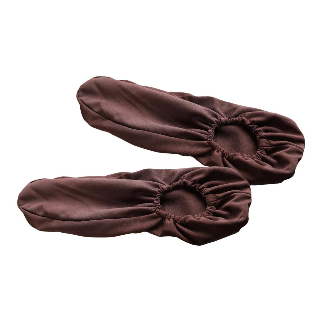 2Pcs Seat Armrest Cover Interior Accessories Easy Install Auto Brown