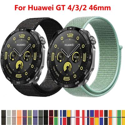 22mm nylonový řemínek pro Huawei Watch GT 4 3 2 46mm náhradní náramek pro chytré hodinky Sportovní řemínek Correa pro Huawei GT 4 Band