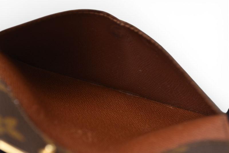 Used LOUIS VUITTON MonogramCard Case Coated canvas unisex