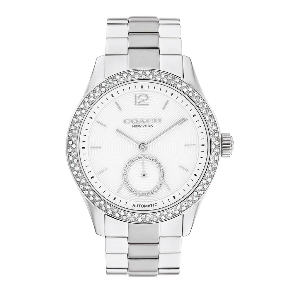Coach Brooks 14504526 Silver Watch Women's