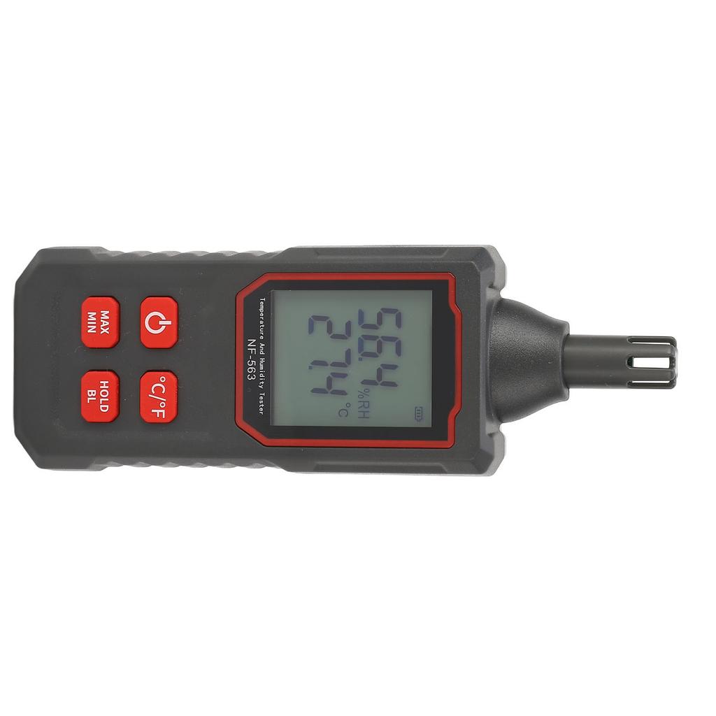 Temperature and Humidity Detector LCD Digital Display Hygrometer High Accuracy Probe Hygrothermograph