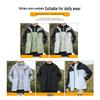 EASTERN CAMEL Couple's 3-in-1 Outdoor Windbreaker Jacket