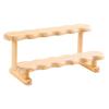 Multi Tier Wooden Display Shelf Jewelry Display Stand For Perfume Bottles Collectible Figures Jewelry Organizer Storage