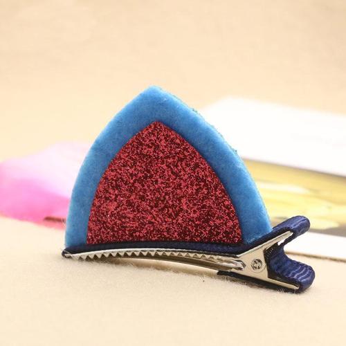 

1 шт./Набор Милые заколки для волос для девочек Заколки-автоматы Заколки Мультяшное украшение для волос Повязки на голову Кошачьи ушки Зажимы для волос BB Детские аксессуары для волос фиолетовый