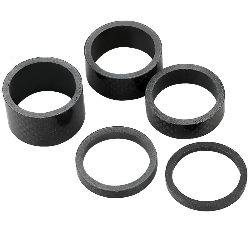

Полный комплект карбоновых проставочных колец рулевой колонки велосипеда, горного велосипеда, проставочные кольца вилки, проставочные кольца выноса, наборы 35101520 мм