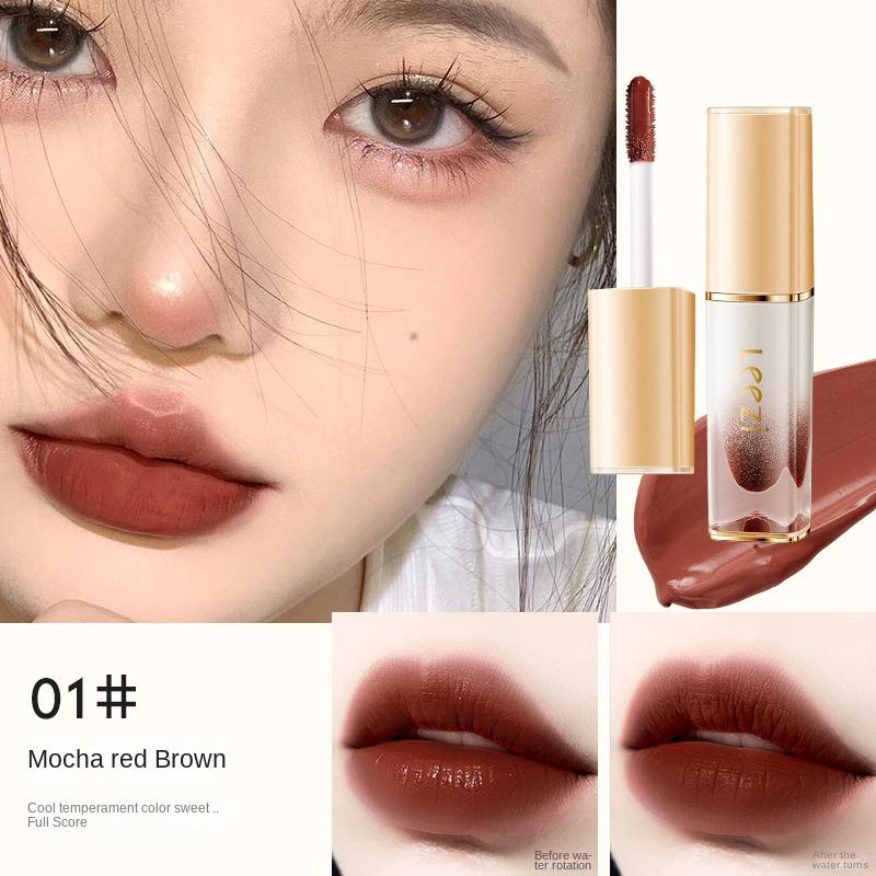 

Leezi Crystal Glaze Антипригарная глазурь для губ Не выпадает из белого цвета Показывает цвет Мягкий туман Не высыхает Для удержания макияжа Глазурь для губ 01