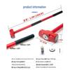 Hungry Wolf Flame Heavy Duty Octagonal Hammer