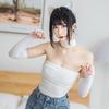 1Pair Cat Claw Sun Protection Sleeves Women Girls Cute Fingerless Cat Paw Pawpads Gloves Lolita Cosplay Halloween Party Mittens